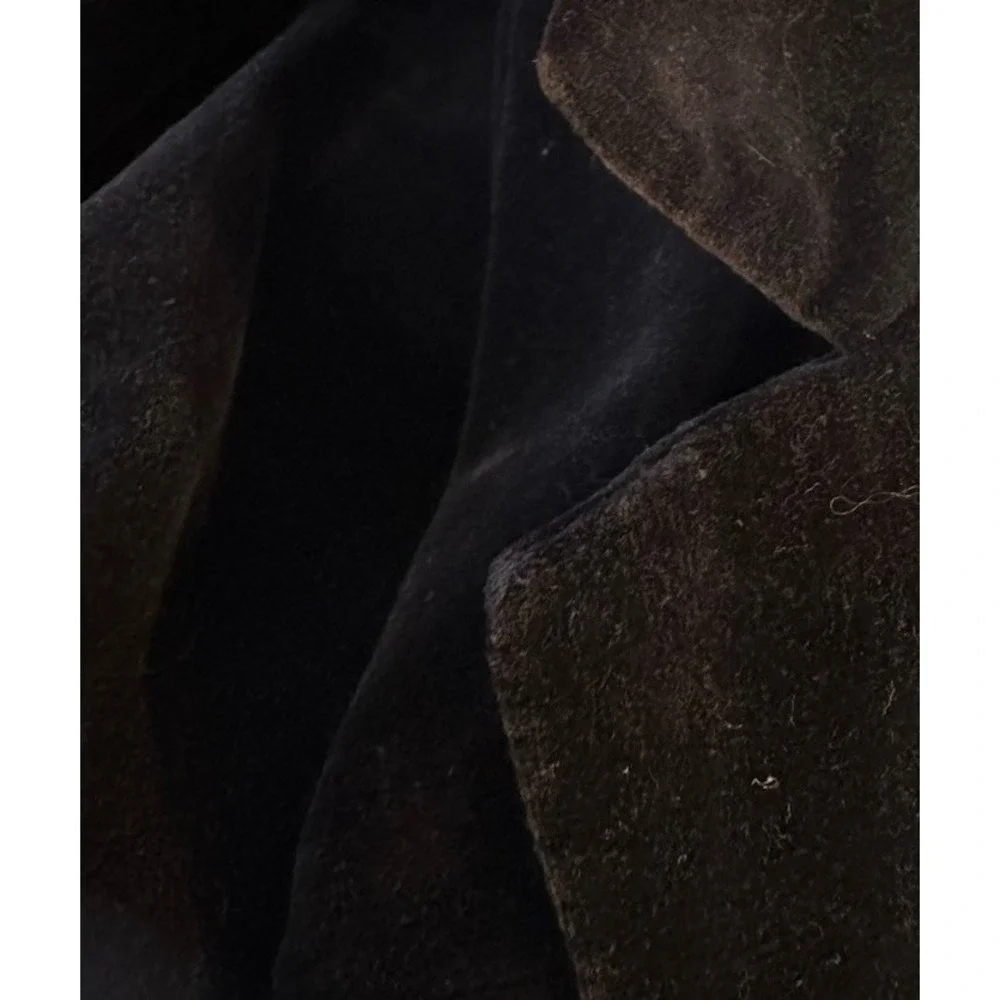 Vtg 1960's Women's Classic‎ Black Velvet Blazer Cotton by Butterfly For Prestige